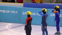 東京国体 スケート ショートトラック 少年女子 500M 決勝B