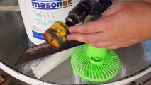 Homemade Air Conditioner with Dry Ice