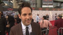 Paul Rudd Thinks He Has The Best Suit At 'Ant-Man' Premiere