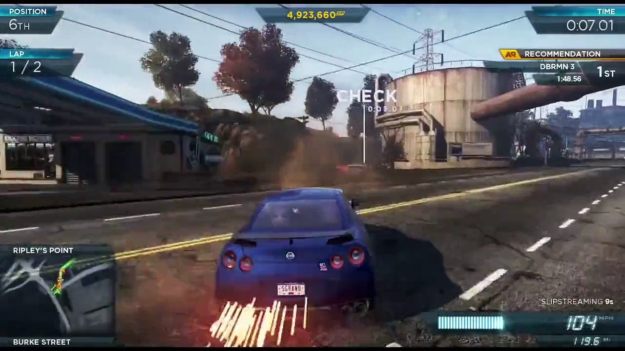 What is Slipstreaming? Aero Body Pro SINGLE PLAYER - Need for Speed: Most Wanted (2012)