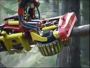 Robotic Tree Cutter - Amazing