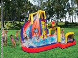 Check Banzai Aqua Sports Inflatable Water Park Top
