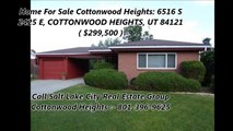 Home For Sale Cottonwood Heights by Salt Lake City Real Estate Group Cottonwood Heights 6516 S 2425 E