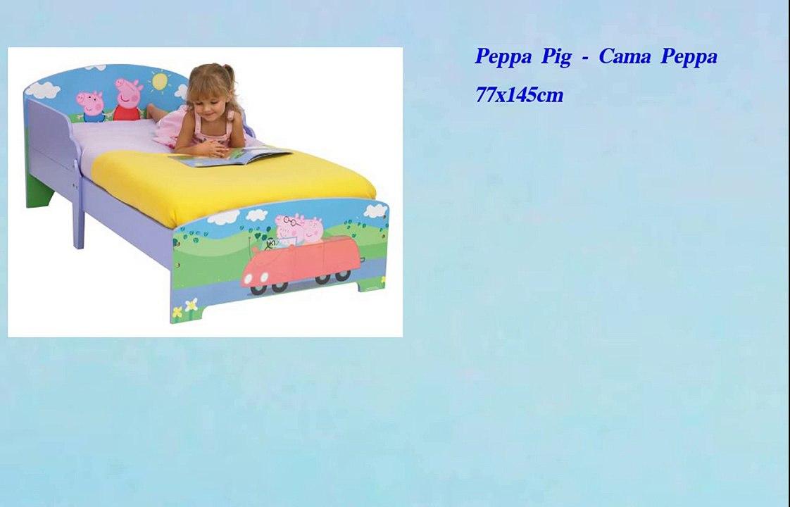 Peppa Pig  Cama Peppa 77x145cm