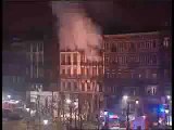 Belgio crolla palazzo in diretta a Liegi