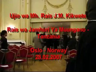 Ujio wa Mh. Rais J.K - OSLO