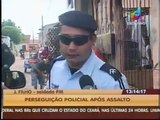 Perseguição policial após assalto