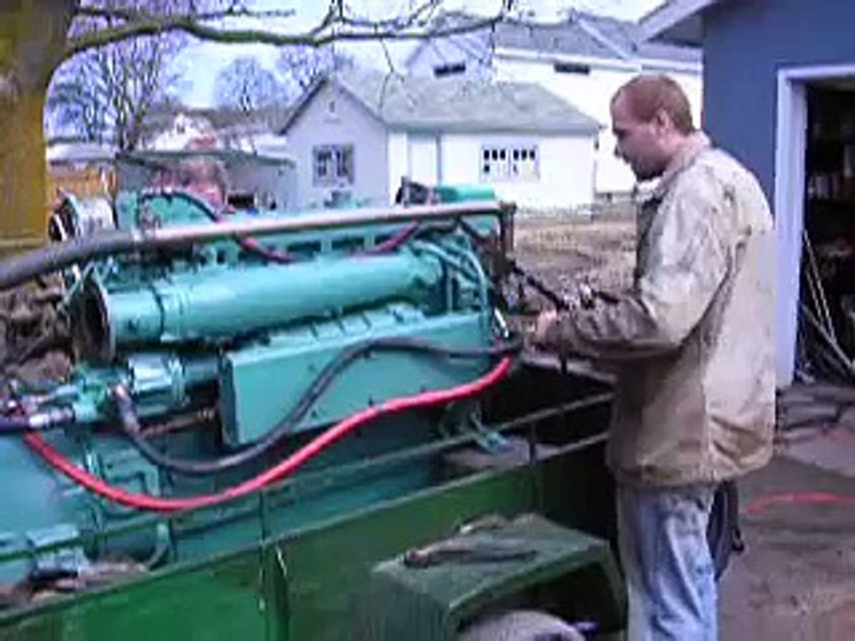 Detroit Diesel 6-71 Gray Marine Boat Engine