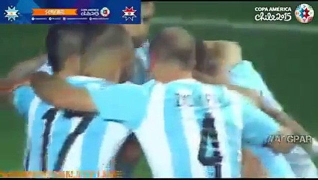 Argentina Vs Paraguay 6 1 All Goals & Highlights Copa America 2015