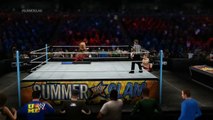 WWE 2K15 - Daniel Bryan vs Brock Lesnar (Extreme Rules Match) 1080p HD