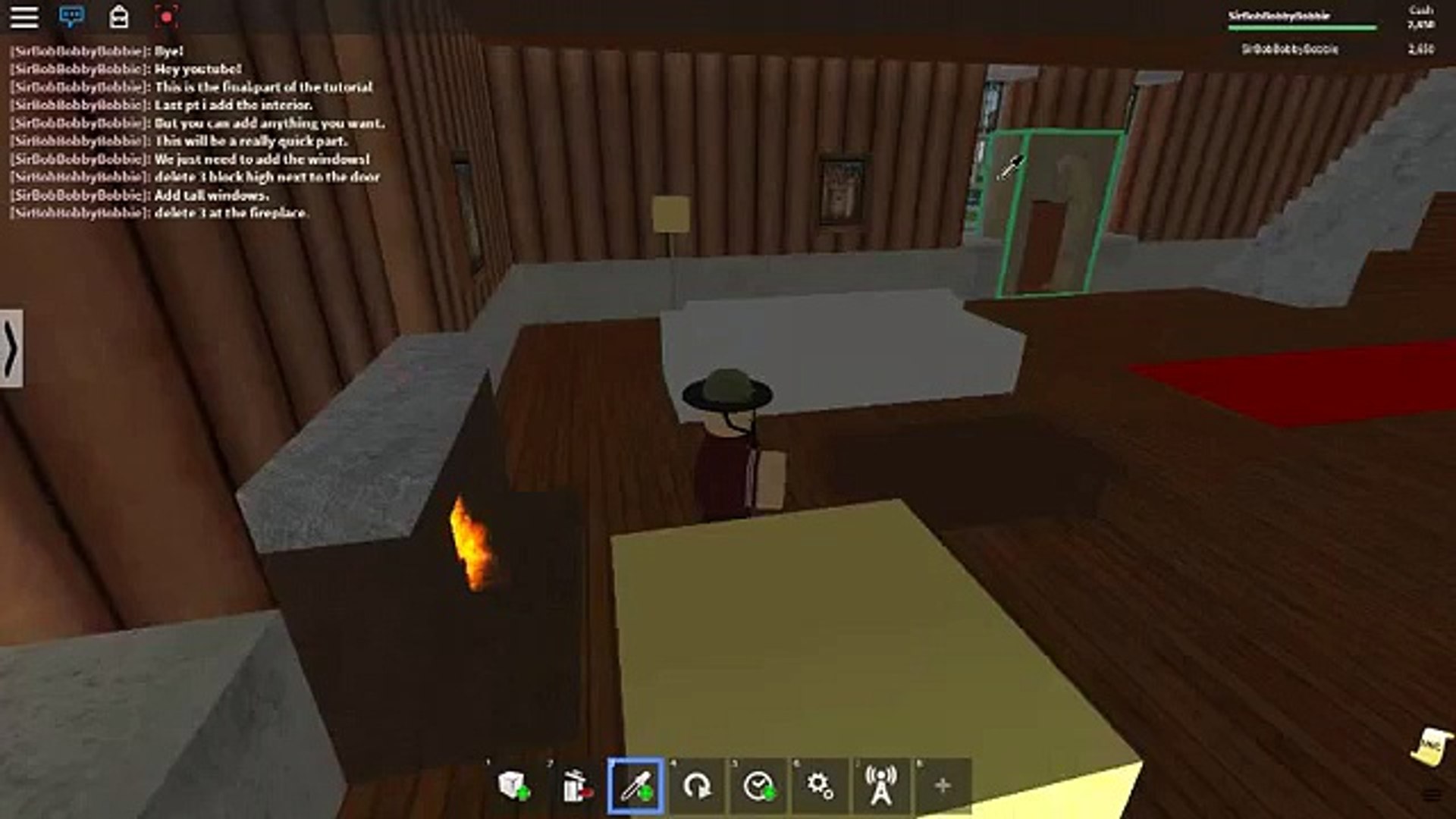 how to make a modern house roblox