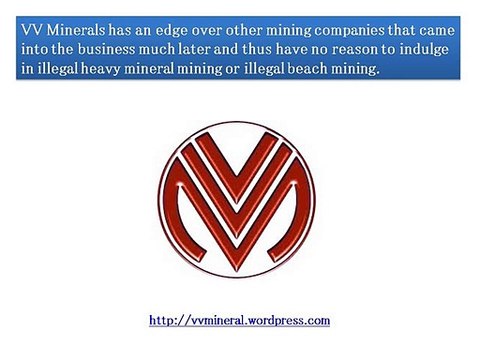 VV Minerals Already Cleared Of Any Possibilities Of Indulging In