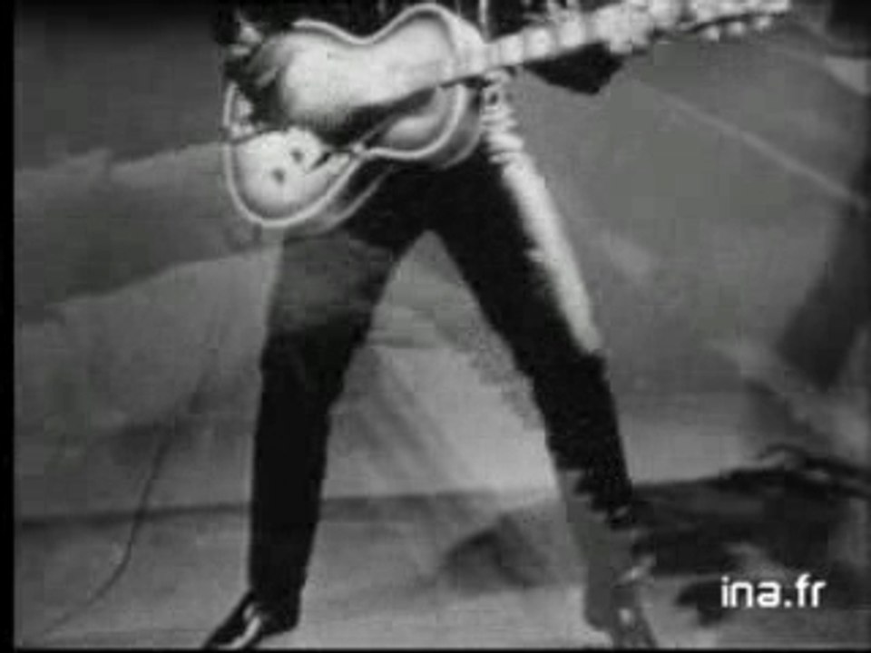 1ere tv de johnny halliday 1960