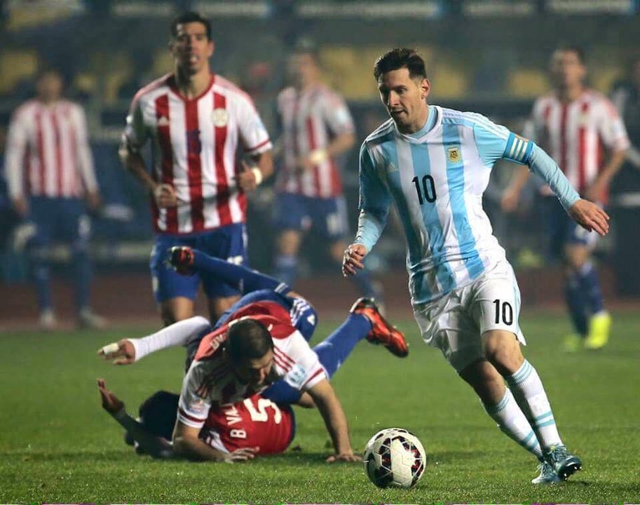Di Maria (Messi) GOAL | Argentina vs Paraguay | Copa America-Semifinal