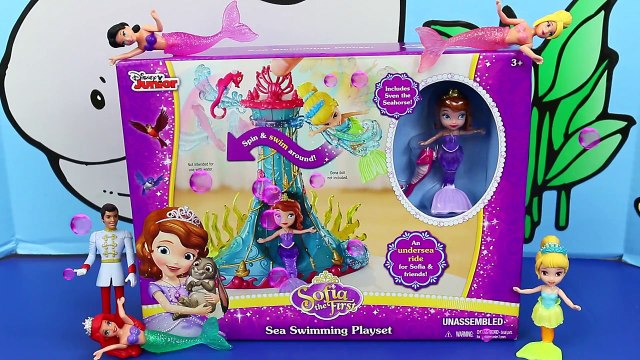 Mermaids Underwater Sea Swimming Toy Disney Princess Sofia The First & Ariel Little Mermaid Sisters