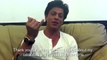 Shahrukh Khan thanked his fans by a video message