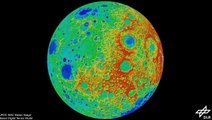Lunar Reconnaissance Orbiter Camera Global Mosaic and DTM [HD]