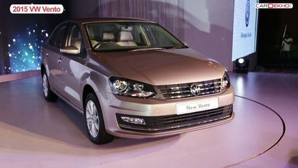 2015 Volkswagen Vento Launch - CarDekho.com