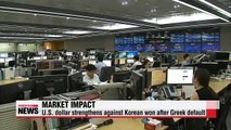 Greek default having limited impact on Korean economy