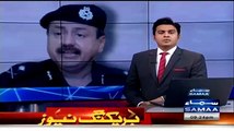 Karachi Police Chief Ghulam Qadir Thebo in Massage Center