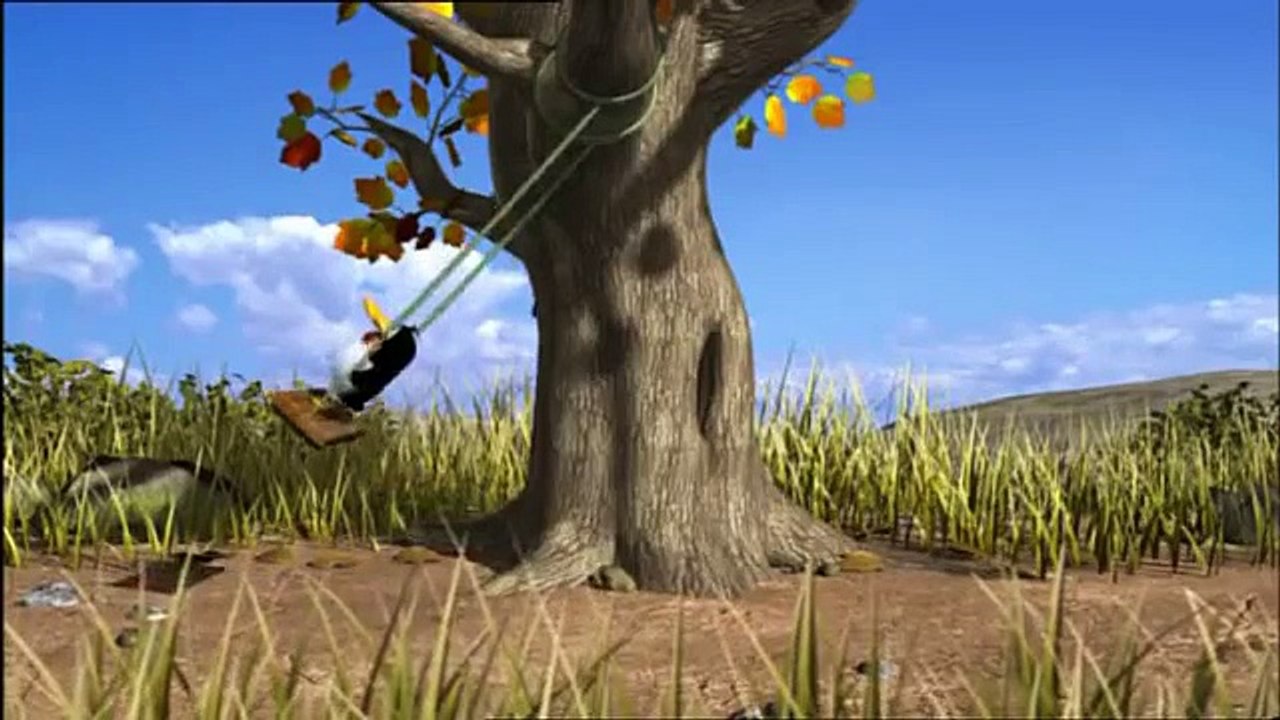 Bernard the funny bear - The Swing