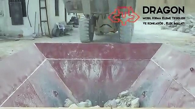 Kum Yıkama Eleme Tesisi, dragonmakina.com +905558428686