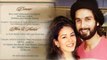 Shahid Kapoor-Mira Rajput’s Official Wedding Invitation LEAKED