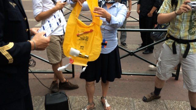 Premier trajet dans le bus vers l'aéroport