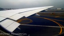 Taking off from Newark-EL AL Boeing 777-200ER-המראה מניוארק על בואינג 777