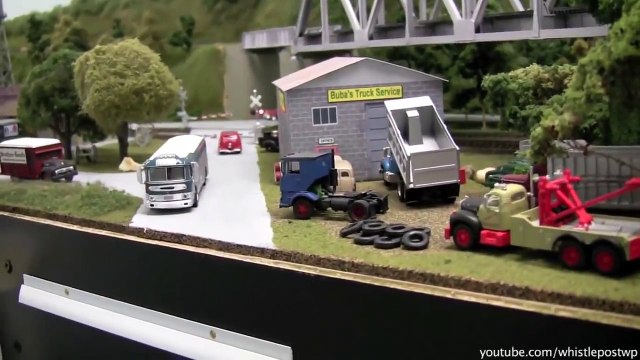 Large HO Basement Model Railroad Layout