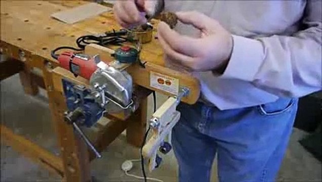 Cracking Black Walnuts with the WALNUT SAW™