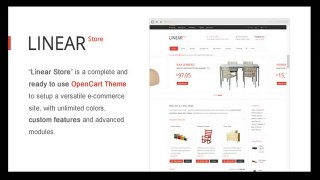 Linear Store ? Premium OpenCart Theme