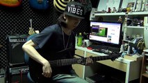 B'z - Ocean guitar solo cover by Eric Lo