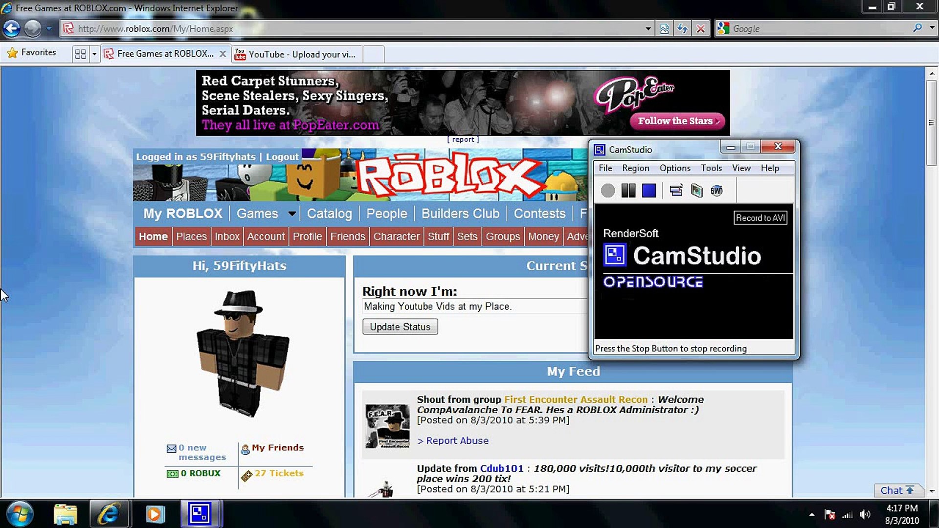 Roblox 2005 Website