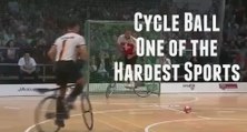 Cycle Ball Probably One of the Hardest Sports - You Have Not Seen Anything Like This Before