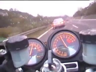 kawasaki ZXR Vs Mercedes CL 600