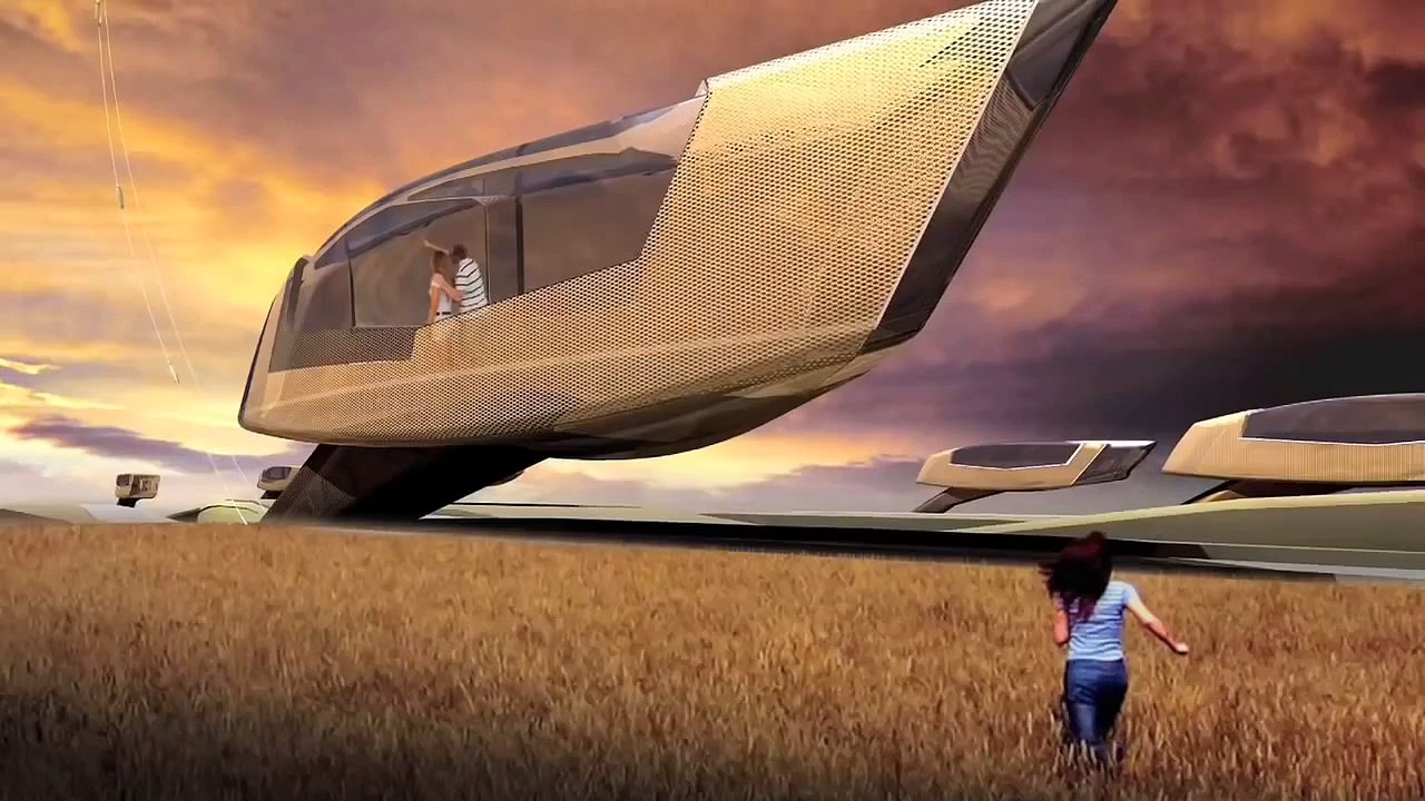 Futuristic Tornado Proof House