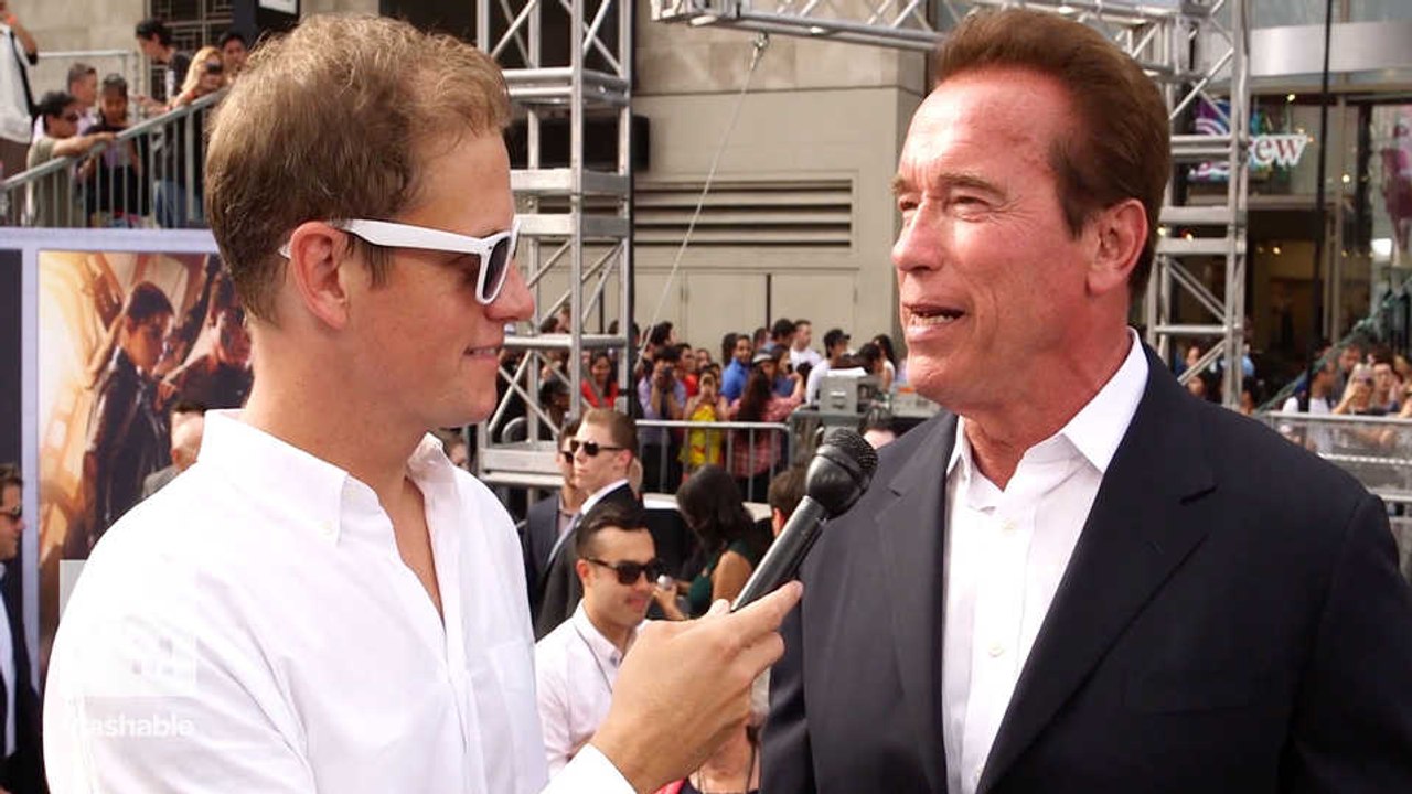 Mashable talks to Arnold Schwarzenegger at Term...
