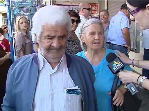 Συνταξιούχοι στις τράπεζες της Λαμίας