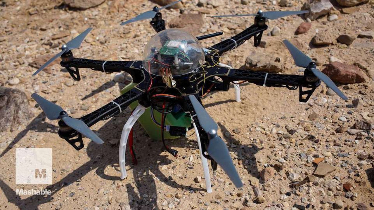 An archaeologist is using drones to track looting of ancient Jordan tombs