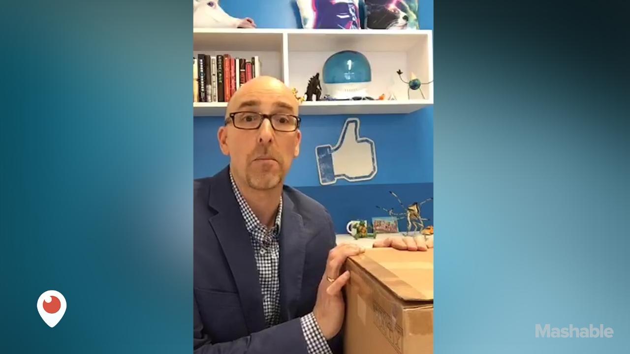 Periscope Unboxing of Microsoft Surface 3