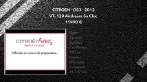 Annonce Occasion CITROëN DS3 VTi 120 Airdream So Chic 2012