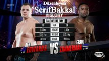 Ben Edwards - Errol Zimmerman GLORY 16 Denver (Bilgehan Demir Anlatımı)