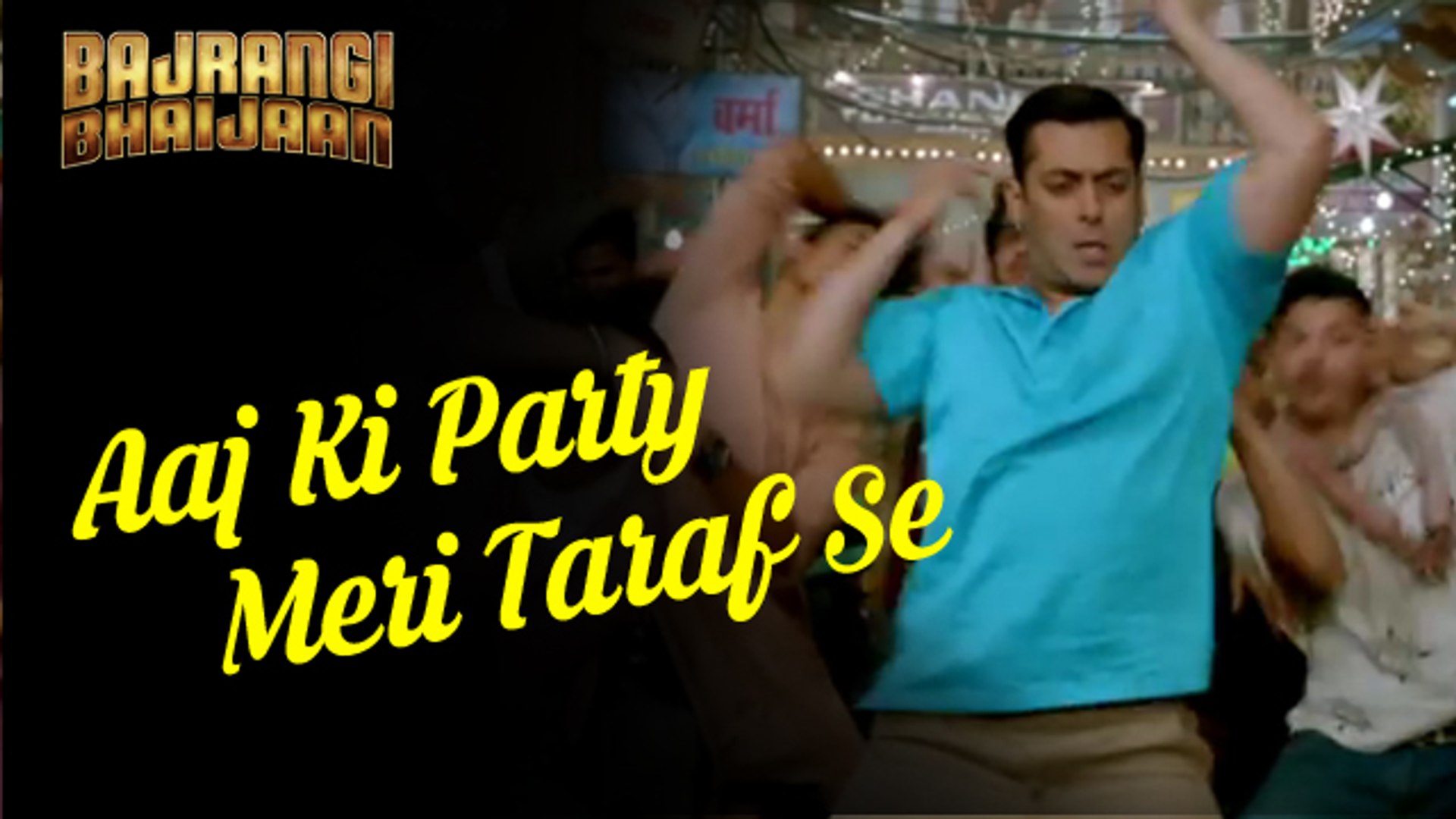 Aaj Ki Party Meri Taraf Se Song | Salman Khan's Treat To His Fans - video  Dailymotion
