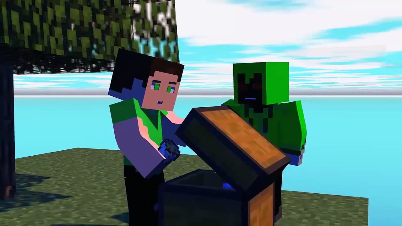 MINECRAFT SKYBLOCK DESASTER [MINECRAFT ANIMATION][ENGLISH/HD]