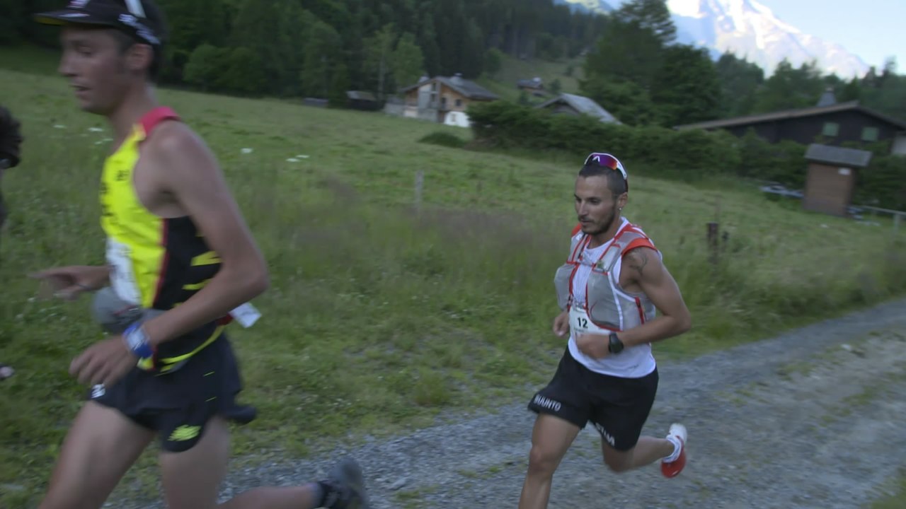 Marathon- Tête de course Lavancher/Vallorcine - Chamonix Marathon du Mont-Blanc 2015
