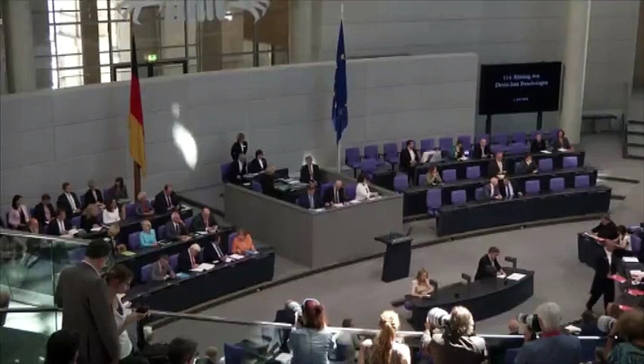 Merkel/ Grèce : "L'avenir de l'Europe n'est pas en jeu"