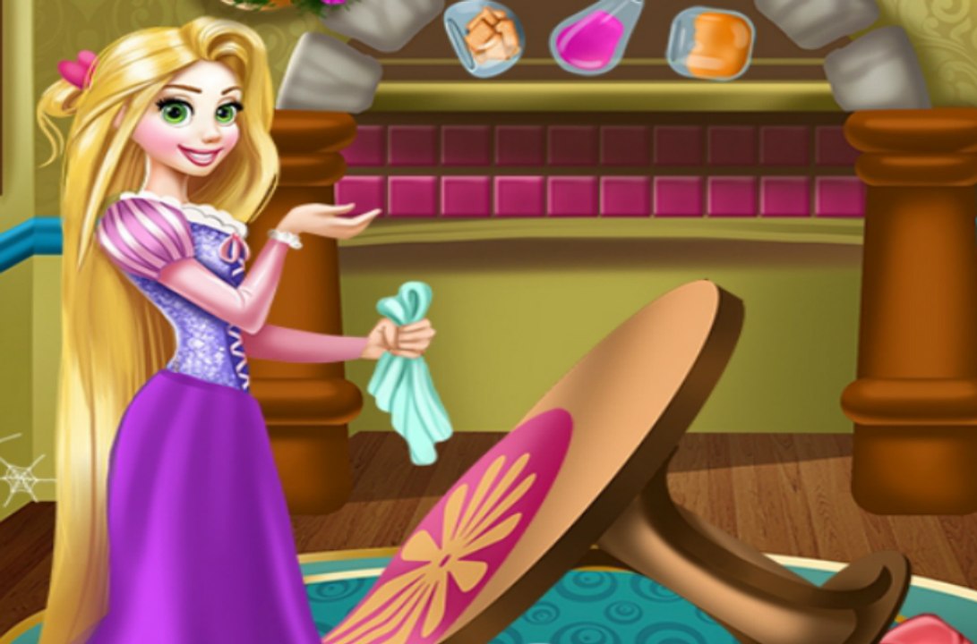 Baby Games for Girls - Rapunzel Room Cleaning