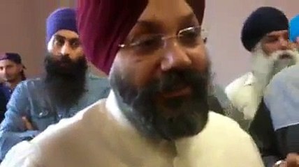 Manjit Singh GK Grilled by Canadian Sangat