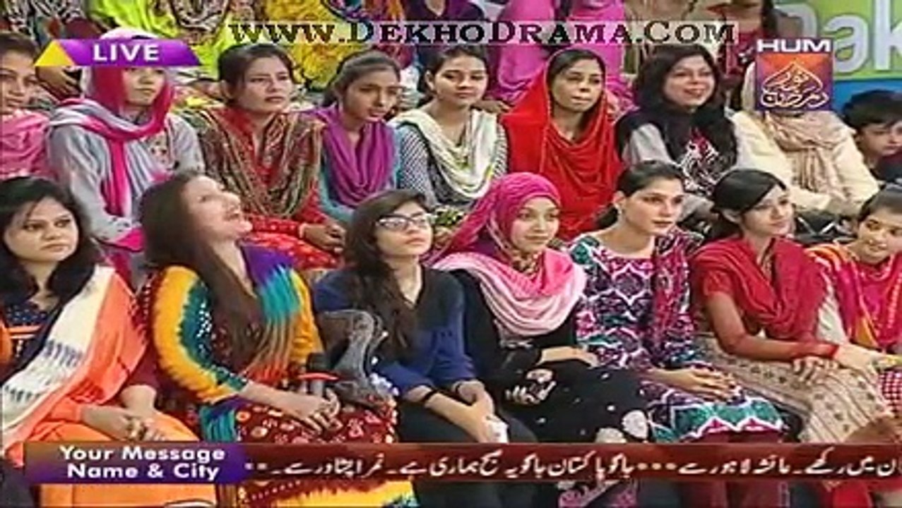 Jago Pakistan Jago With Sanam Jung on Hum Tv Part 1 - 1st July 2015